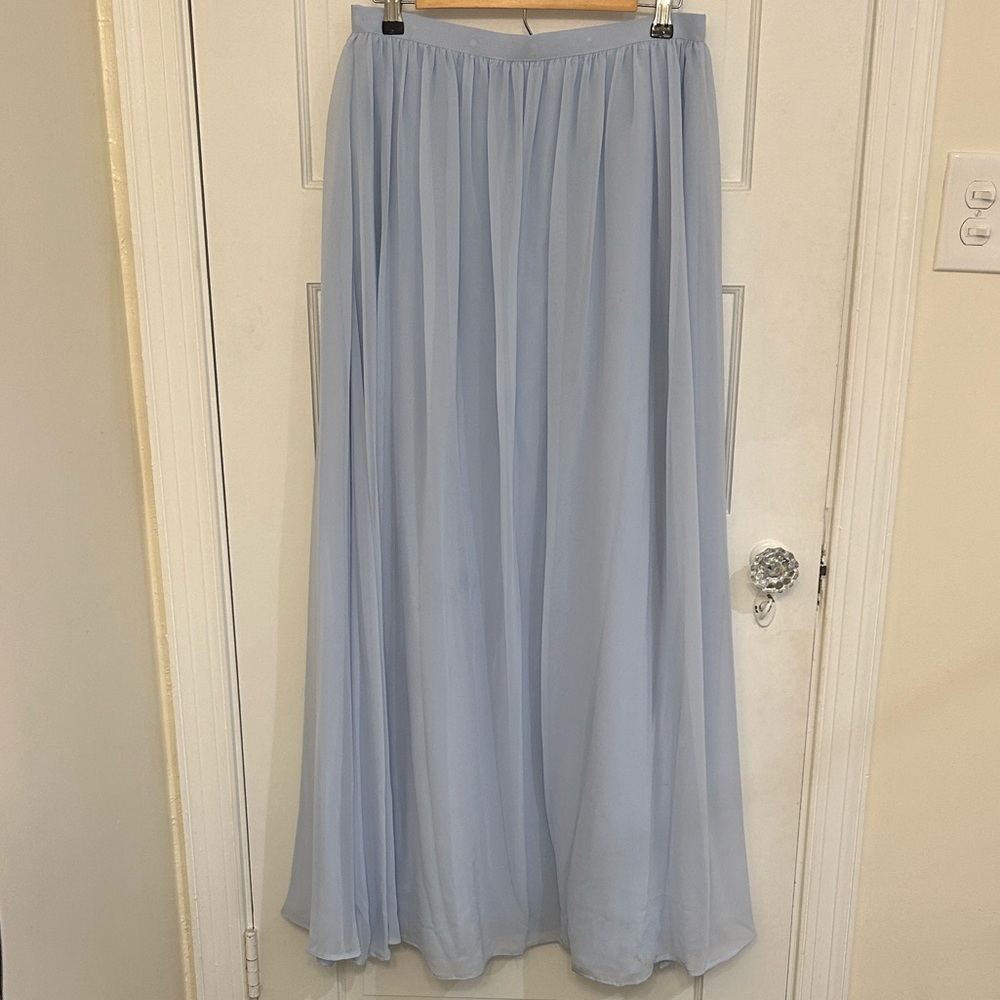 Revelry Sky Blue Maxi Skirt